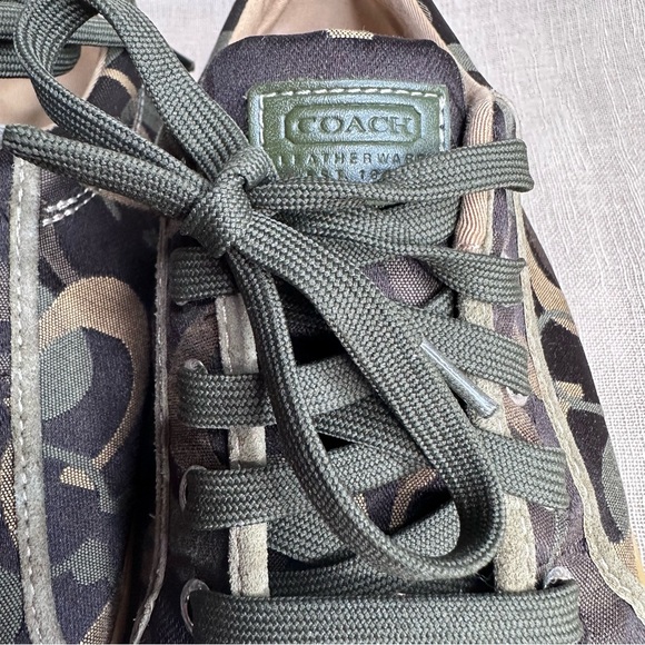 Coach Barrett Sneakers Olive Green - Picture 2 of 9